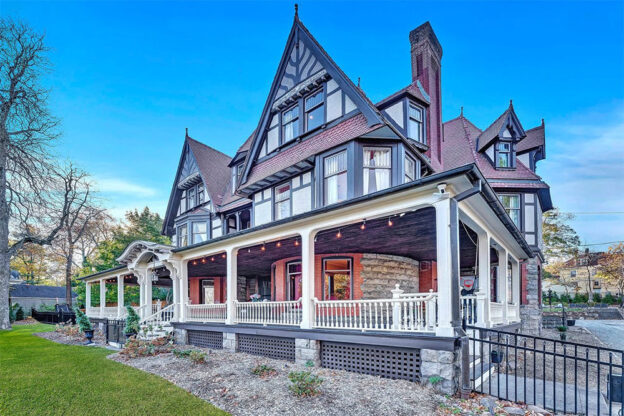 evergreen house montclair porch