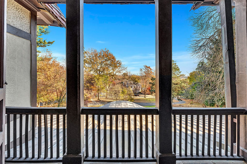 charles schultz house montclair nj view from porch